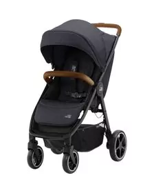 Carucior B-AGILE R  - BLACK SHADOW/BROWN