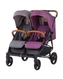 Carucior gemeni Chipolino Passo Doble lilac platinum