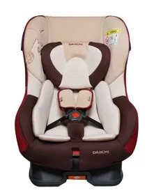 Scaun Auto Dualwell Organic Red, Daiichi