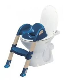 Reductor pentru toaleta cu scarita Kiddyloo OCEAN BLUE