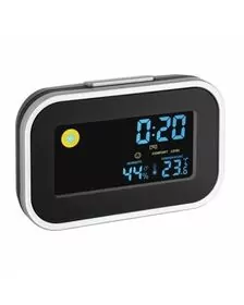 Termo-higrometru cu ceas si alarma TFA 60.2015