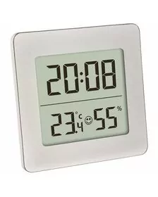 Termometru si higrometru digital cu ceas si alarma TFA 30.5038.54