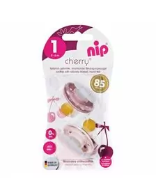 Suzeta latex Cherry Girl, 0 - 6 luni, nip 91002