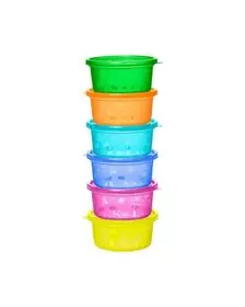 Set 6 boluri cu capac pentru alimente 0+ Nip 37063
