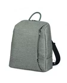 Rucsac Peg Perego City Grey, Gri / Alb