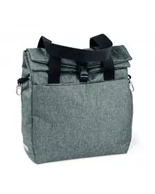 Geanta carucior Peg Perego, Futura Cinder, Gri