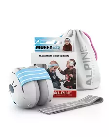 Casti antifonice pentru bebelusi ALPINE Muffy Baby Blue ALP24944