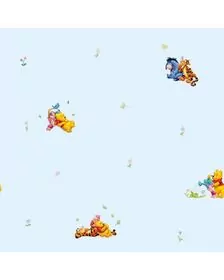 Rola tapet 10 X 0,52 m Winnie the Pooh Wood TA00097