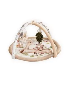Salteluta cu arcada interactiva pentru copii si bebelusi, activitati cu jucarii senzoriale     Happy Bear