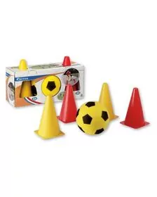 Set fotbal cu jaloane Androni Giocattoli