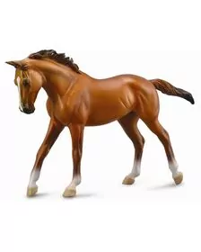 Figurina Cal Thoroughbred Mare Chestnut Deluxe