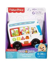 Autobuzul cu lumini si sunete Laugh&Learn - Fisher Price