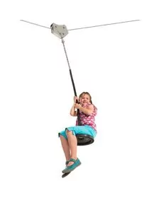 Set Tiroliana Profesionala 25m Cu Leagan Monkey