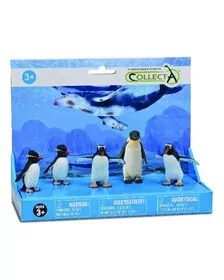 Set 5 figurine pictate manual Pinguini