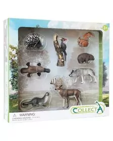 Set de 8 figurine pictate manual Woodlands