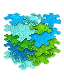 Covoras ortopedic senzorial puzzle Set pentru baieti