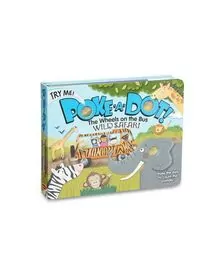 Carticica copii Caravana Safari - Poke-a-Dot Melissa & Doug