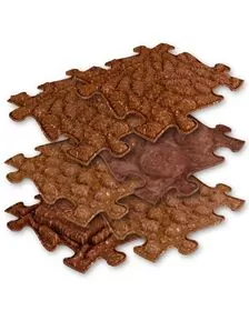 Covoras ortopedic senzorial puzzle Set ECO Muffik