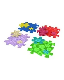 Covoras ortopedic senzorial puzzle Set Joc de memorie tactil