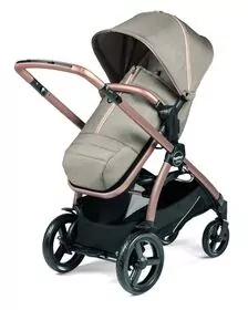 Carucior Peg Perego Ypsi, 6 luni - 22 kg, Mon Amour, Bej / Roz