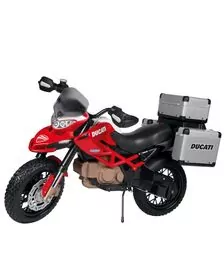 Motocicleta electrica Peg Perego Ducati Enduro, 12V, 3 ani +, Negru / Rosu