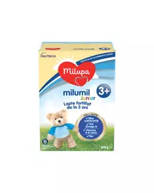 Lapte praf Milupa Milumil Junior 3+, 600g, 3ani+