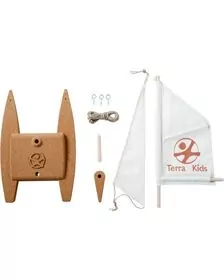 Kit de asamblare catamaran Terra Kids, Haba