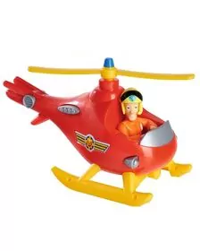 Elicopter Simba Fireman Sam Wallaby cu figurina Tom