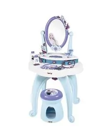 Jucarie Smoby Masuta de machiaj Frozen Hairdresser 2 in 1