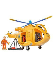 Elicopter Simba Fireman Sam Wallaby II cu figurina si accesorii