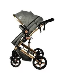 Carucior 2 in 1 reversibil X-2 Grey Gold 0 36 luni BUF BOOF