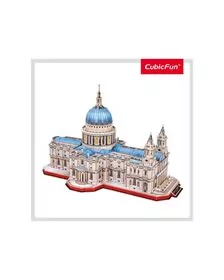 PUZZLE 3D CATEDRALA ST. PAUL (NIVEL COMPLEX 643 PIESE)