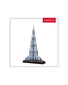 PUZZLE 3D LED BURJ KHALIFA 136 PIESE