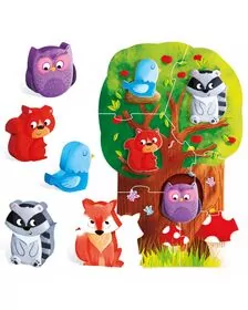 MONTESSORI PRIMUL MEU PUZZLE - PADUREA