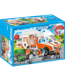 Ambulanta cu lumini intermitente - Playmobil City Life