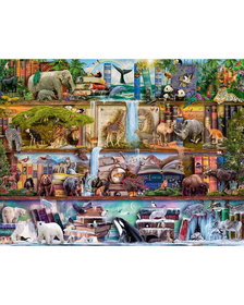 Puzzle Animale, 2000 Piese