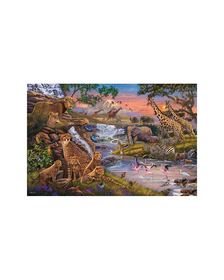 PUZZLE ANIMALE SALBATICE LA RAU, 3000 PIESE