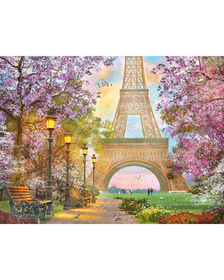 PUZZLE ALEE ROMANTIC PARIS, 1500 PIESE