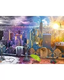 PUZZLE 4 ANOTIMPURI NEW YORK, 1500 PIESE