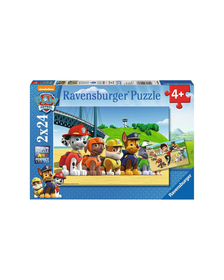 PUZZLE PATRULA CATELUSILOR MODEL 1, 2x24 PIESE