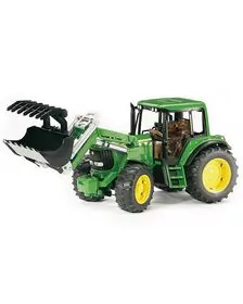 BRUDER - TRACTOR JOHN DEERE 6920 CU INCARCATOR FRONTAL