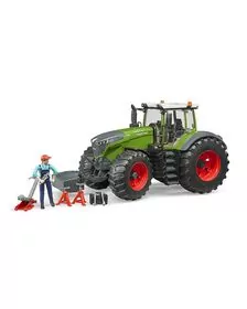 BRUDER - TRACTOR FENDT 1050 VARIO CU MECANIC SI ECHIPAMENT