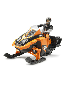 BRUDER - SNOWMOBIL CU SOFER SI ACCESORII