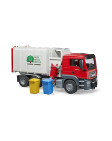 BRUDER - CAMION GUNOI MAN TGS CU INCARCARE LATERALA