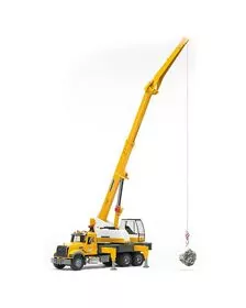 BRUDER - CAMION MACK GRANITE LIEBHERR CU MACARA