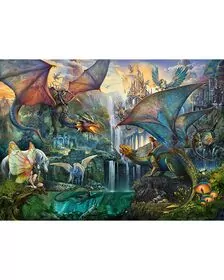 PUZZLE DRAGONI LA LUPTA, 9000 PIESE