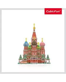 Cubic Fun - Puzzle 3D+Brosura Moscova 224 piese