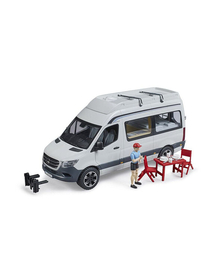 BRUDER - SPRINTER CAMPING MERCEDES BENZ CU SOFER