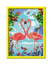 CREART - PICTURA DOI FLAMINGO