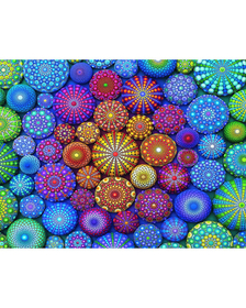 PUZZLE MANDALA CURCUBEU, 2000 PIESE